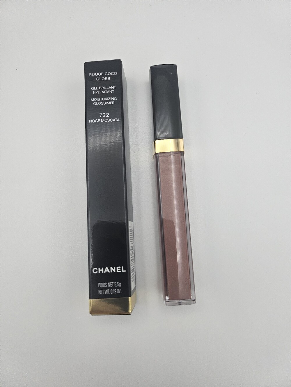 Brand new authentic Chanel lip gloss -722 Noce Moscata - Picture 4 of 11
